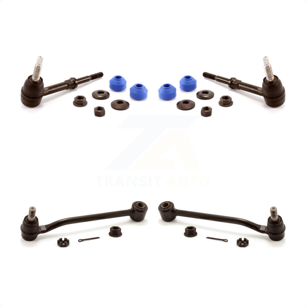 Front Rear Suspension Stabilizer Bar Link Kit For 2000-2002 Dodge Ram 2500 3500 4WD KTR-102030