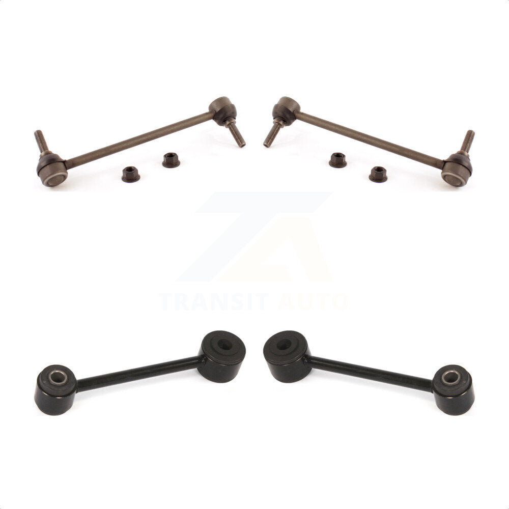 Front Rear Suspension Stabilizer Bar Link Kit For 2005-2014 Ford Mustang With 18mm Sway Diameter KTR-102125