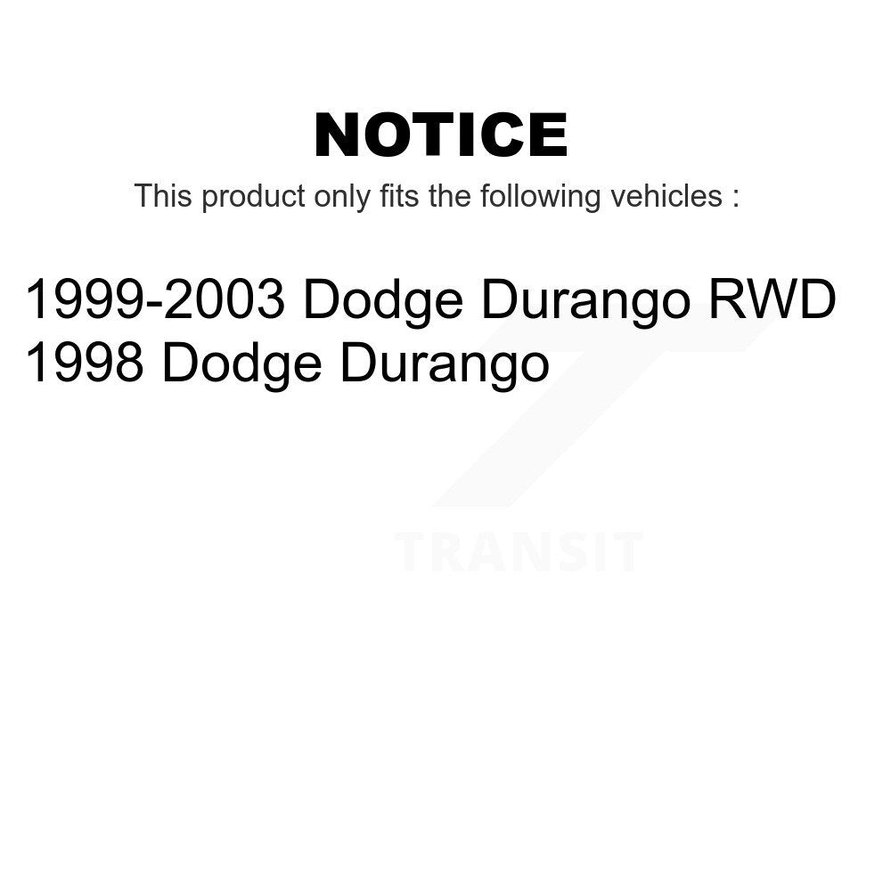 Front Rear Suspension Stabilizer Bar Link Kit For Dodge Durango KTR-102018