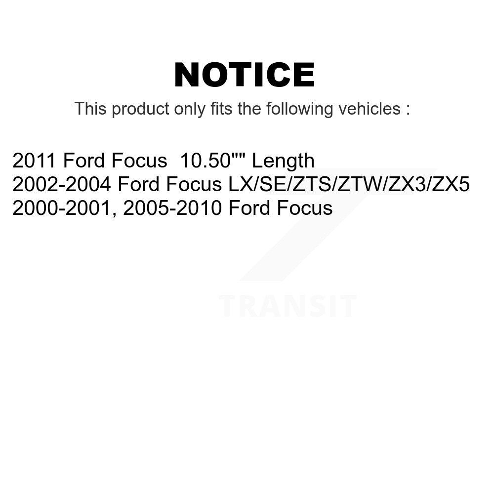 Front Rear Suspension Stabilizer Bar Link Kit For Ford Focus KTR-102130
