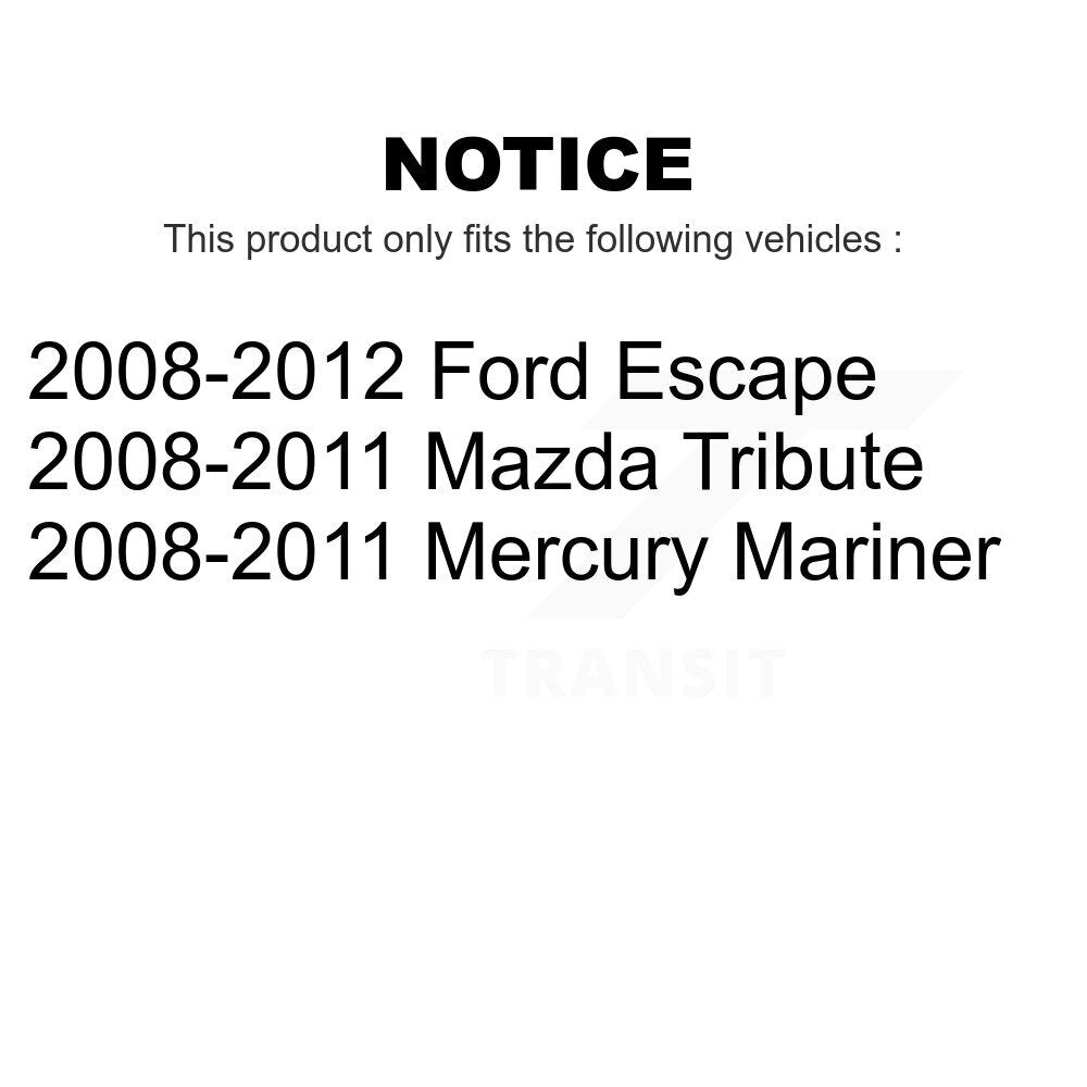 Front Rear Suspension Strut Kit For Ford Escape Mercury Mariner Mazda Tribute K78-100952