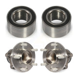 Front Rear Wheel Bearing And Hub Assembly Kit For 2007-2016 Mazda CX-9 FWD K70-101596
