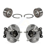 Front Rear Wheel Bearing And Hub Assembly Kit For 2008-2013 Suzuki SX4 FWD K70-101667