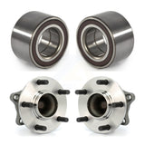 Front Rear Wheel Bearing And Hub Assembly Kit For 2009-2013 Mazda 6 2.5L K70-101768