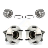 Front Rear Wheel Bearing And Hub Assembly Kit For 2009-2013 Mazda 6 3.7L K70-101670