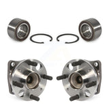 Front Rear Wheel Bearing And Hub Assembly Kit For 2011-2014 Mazda 2 K70-101572