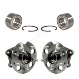 Front Rear Wheel Bearing And Hub Assembly Kit For 2011-2020 Toyota Sienna AWD K70-101665