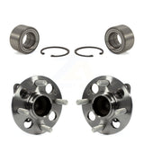 Front Rear Wheel Bearing And Hub Assembly Kit For 2012-2017 Hyundai Accent K70-101571