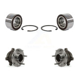 Front Rear Wheel Bearing And Hub Assembly Kit For 2014-2018 Ford Transit Connect K70-101679