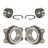 Front Rear Wheel Bearing And Hub Assembly Kit For 2015 Audi A8 Quattro K70-101903