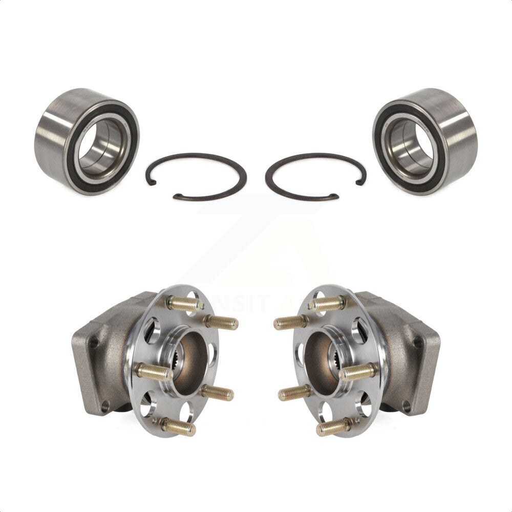 Front Rear Wheel Bearing And Hub Assembly Kit For 2016-2022 Honda HR-V AWD K70-101796