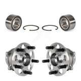 Front Rear Wheel Bearing And Hub Assembly Kit For 2017-2018 Acura MDX AWD K70-101794