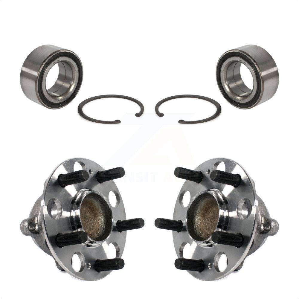 Front Rear Wheel Bearing And Hub Assembly Kit For Acura TL K70-101659