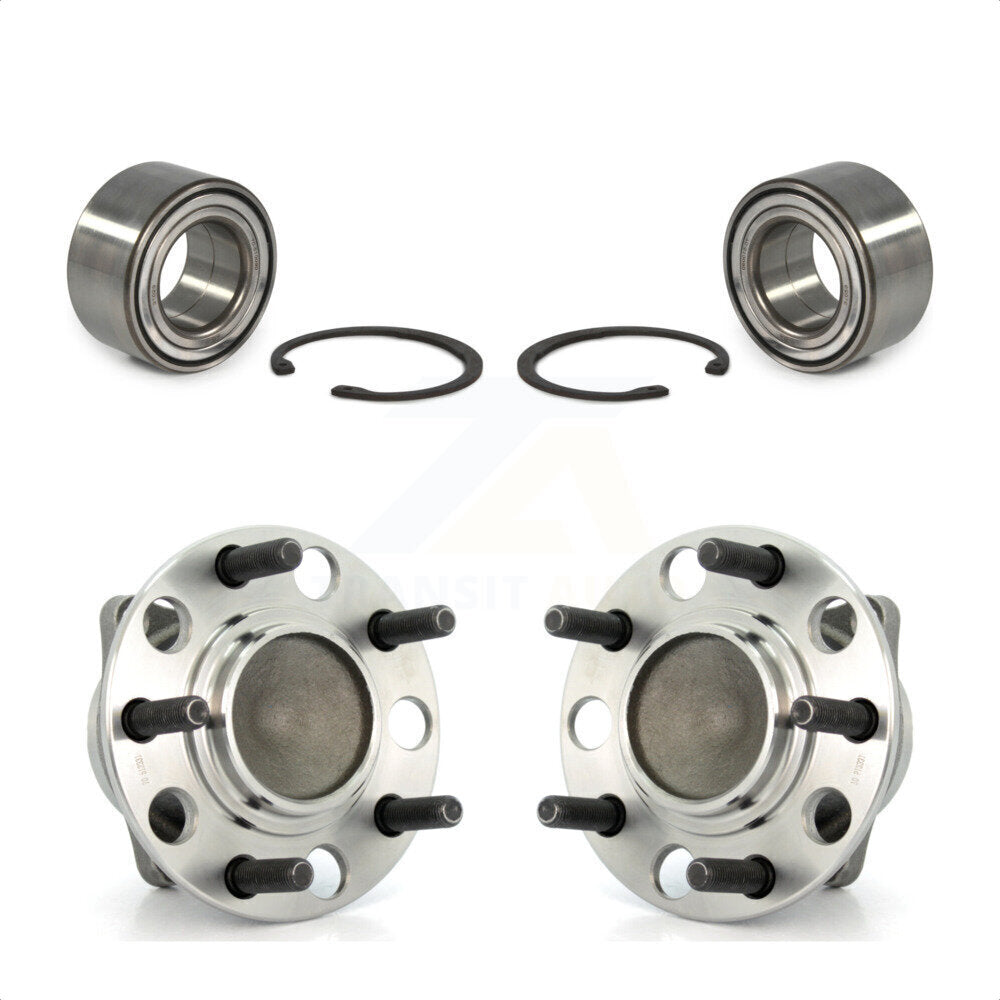 Front Rear Wheel Bearing And Hub Assembly Kit For Dodge Caliber K70-101632