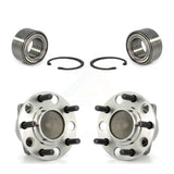 Front Rear Wheel Bearing And Hub Assembly Kit For Dodge Caliber K70-101632