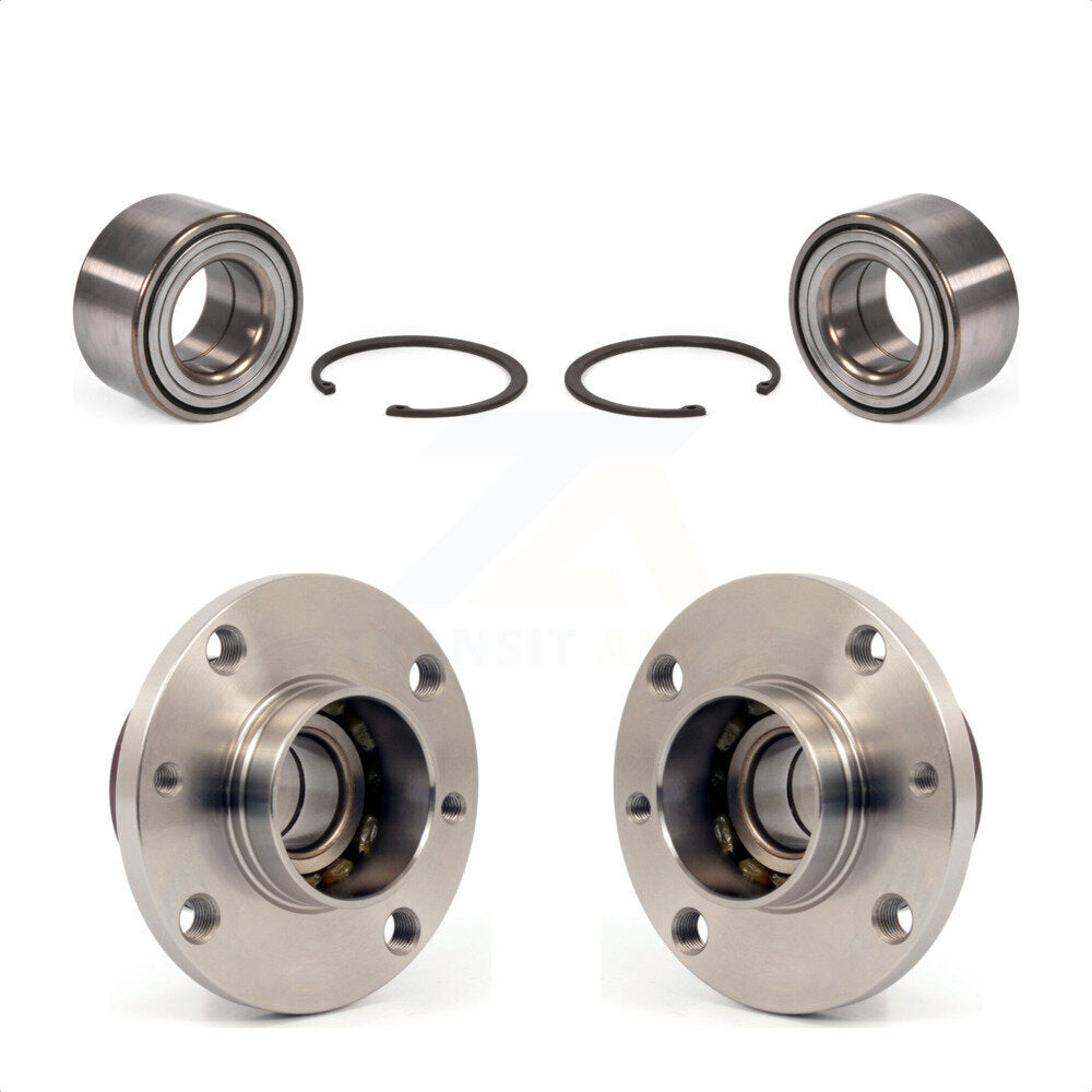 Front Rear Wheel Bearing And Hub Assembly Kit For Fiat 500 K70-101684
