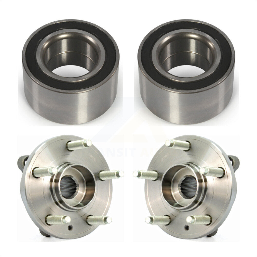 Front Rear Wheel Bearing And Hub Assembly Kit For Ford Edge Lincoln MKX K70-101597