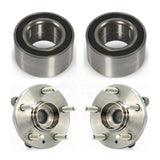 Front Rear Wheel Bearing And Hub Assembly Kit For Ford Edge Lincoln MKX K70-101597