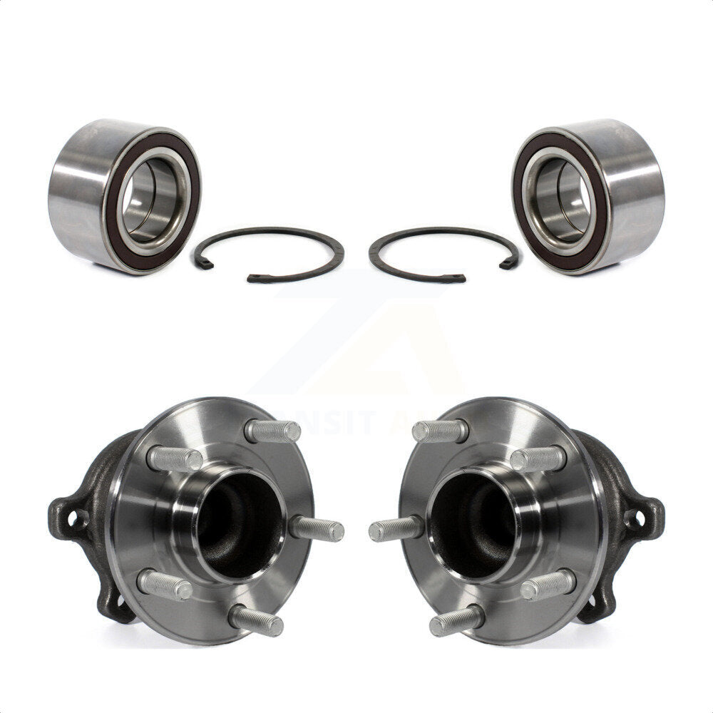 Front Rear Wheel Bearing And Hub Assembly Kit For Ford Escape Lincoln MKC C-Max K70-101677