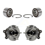 Front Rear Wheel Bearing And Hub Assembly Kit For Ford Escape Lincoln MKC K70-101678