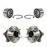 Front Rear Wheel Bearing And Hub Assembly Kit For Ford Focus With Parking Assist K70-101675