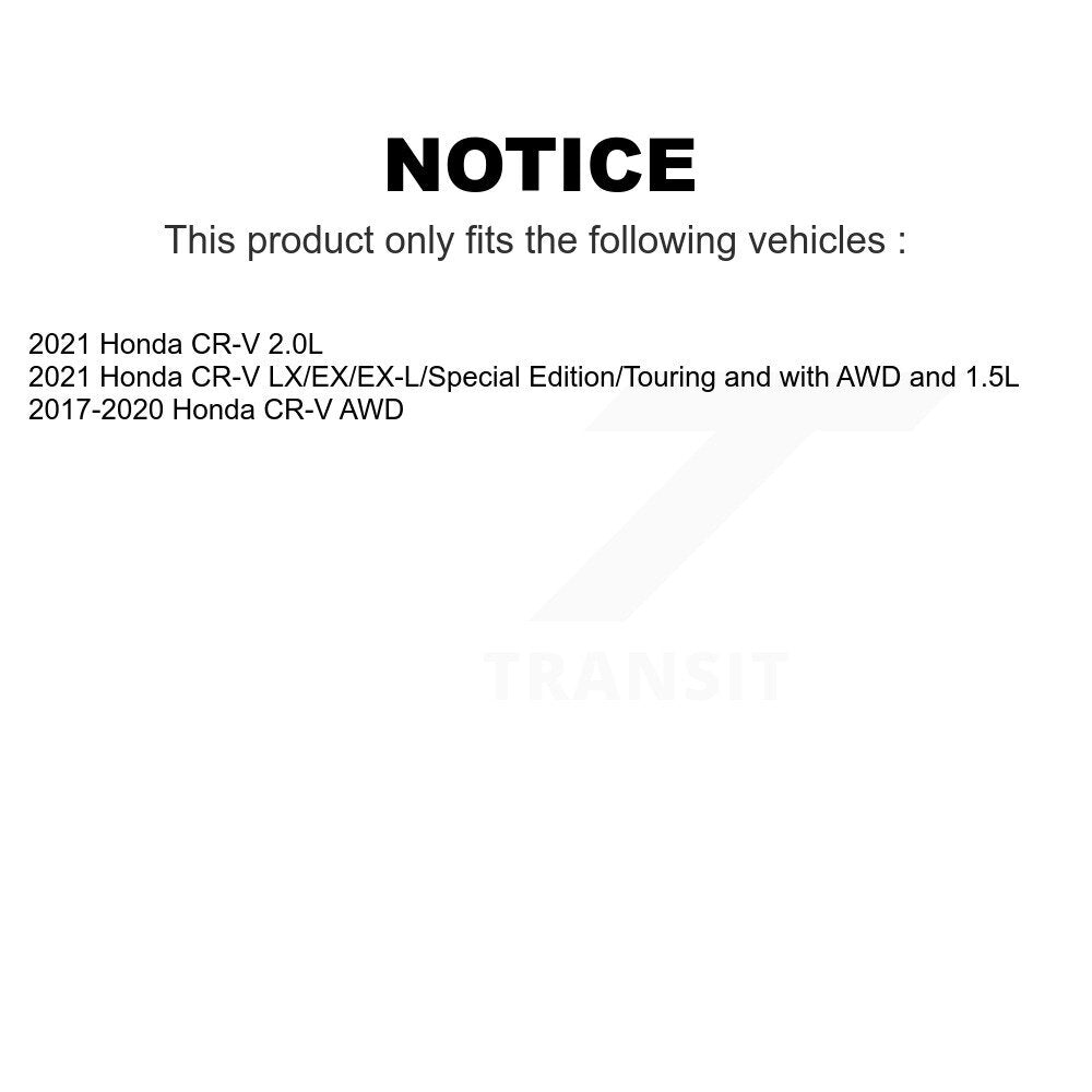 Front Rear Wheel Bearing And Hub Assembly Kit For Honda CR-V K70-101801