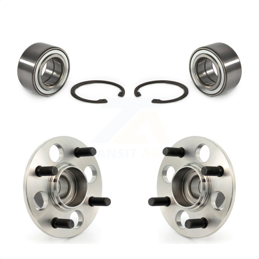 Front Rear Wheel Bearing And Hub Assembly Kit For Honda Civic Acura EL K70-101548