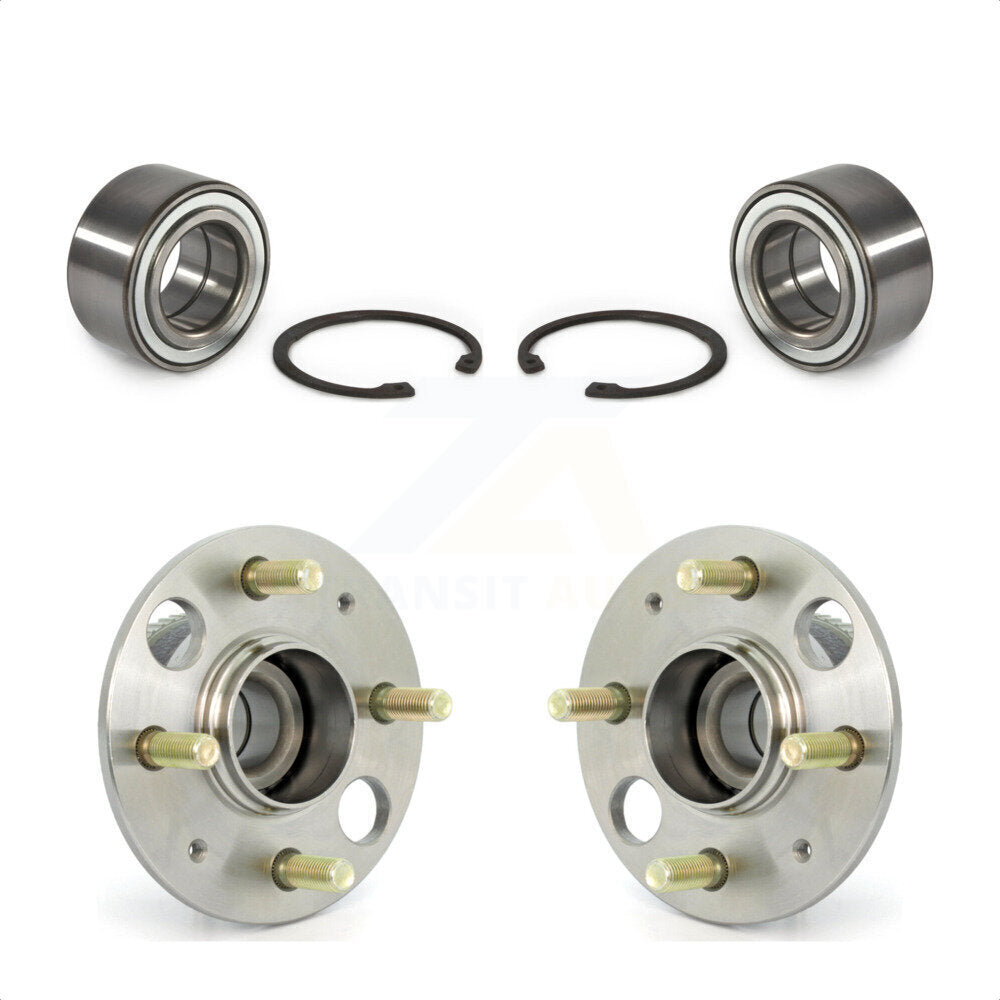 Front Rear Wheel Bearing And Hub Assembly Kit For Honda Civic Acura Integra del Sol K70-101549