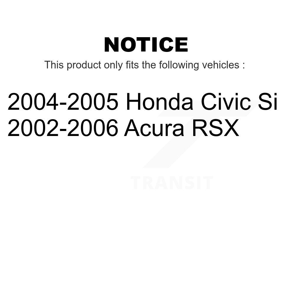 Front Rear Wheel Bearing And Hub Assembly Kit For Honda Civic Acura RSX K70-101565
