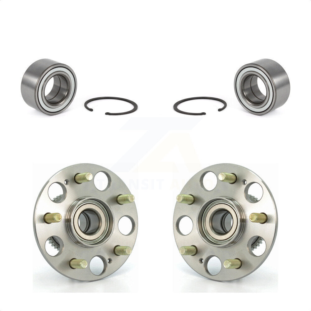 Front Rear Wheel Bearing And Hub Assembly Kit For Honda Civic Acura RSX K70-101565