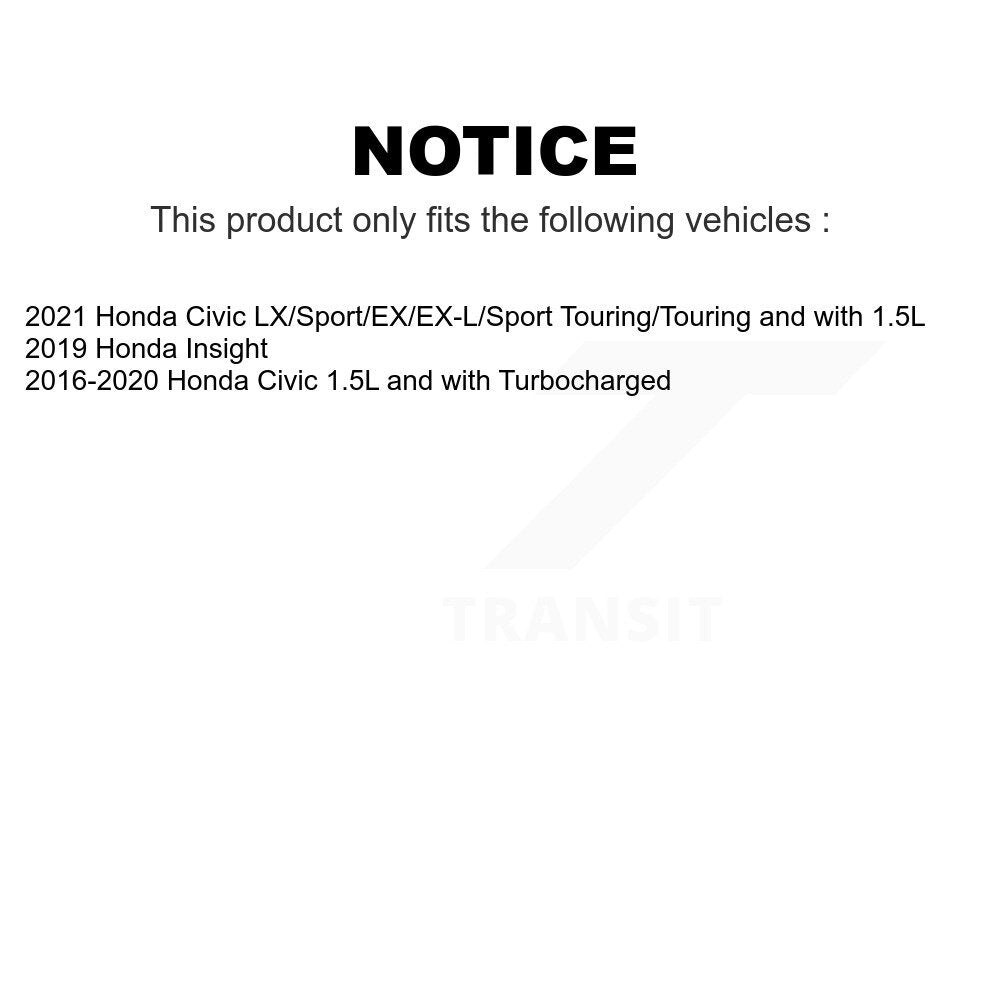Front Rear Wheel Bearing And Hub Assembly Kit For Honda Civic Insight K70-101608