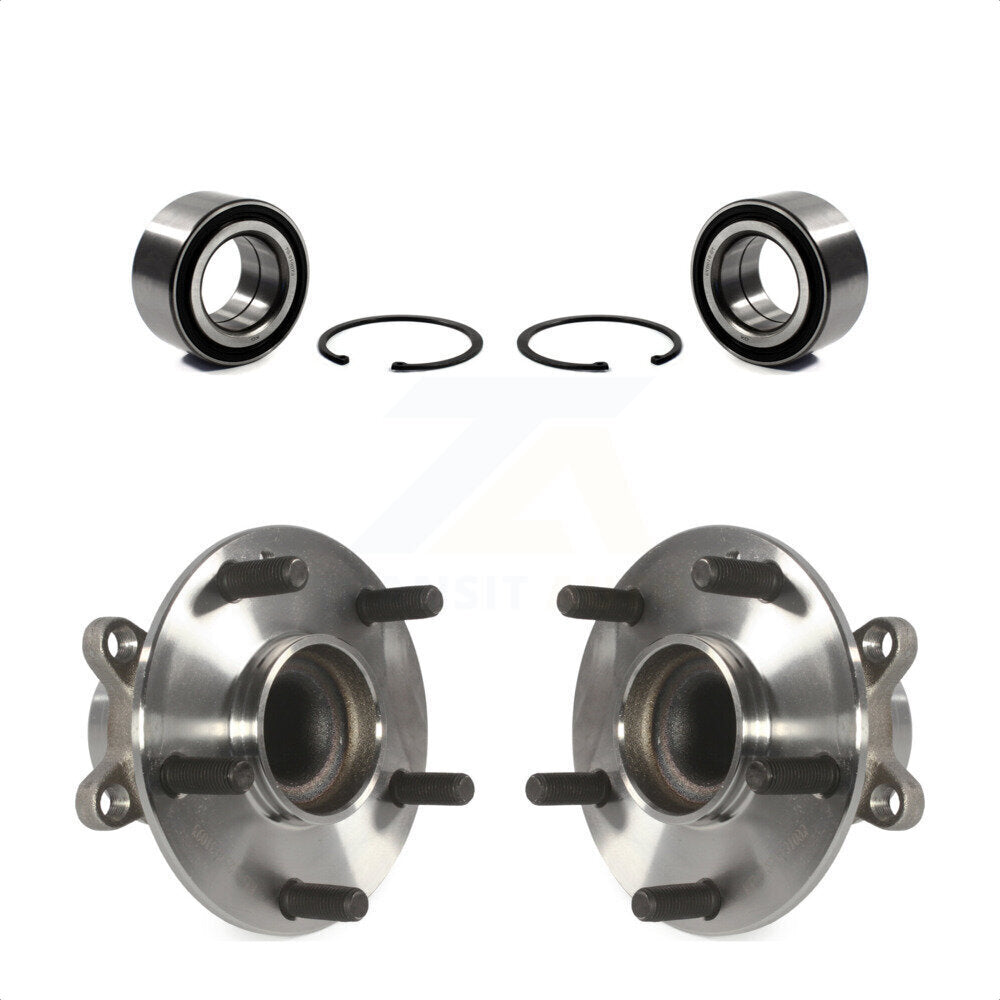 Front Rear Wheel Bearing And Hub Assembly Kit For Honda Civic Insight K70-101608