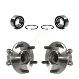 Front Rear Wheel Bearing And Hub Assembly Kit For Honda Civic Insight K70-101608
