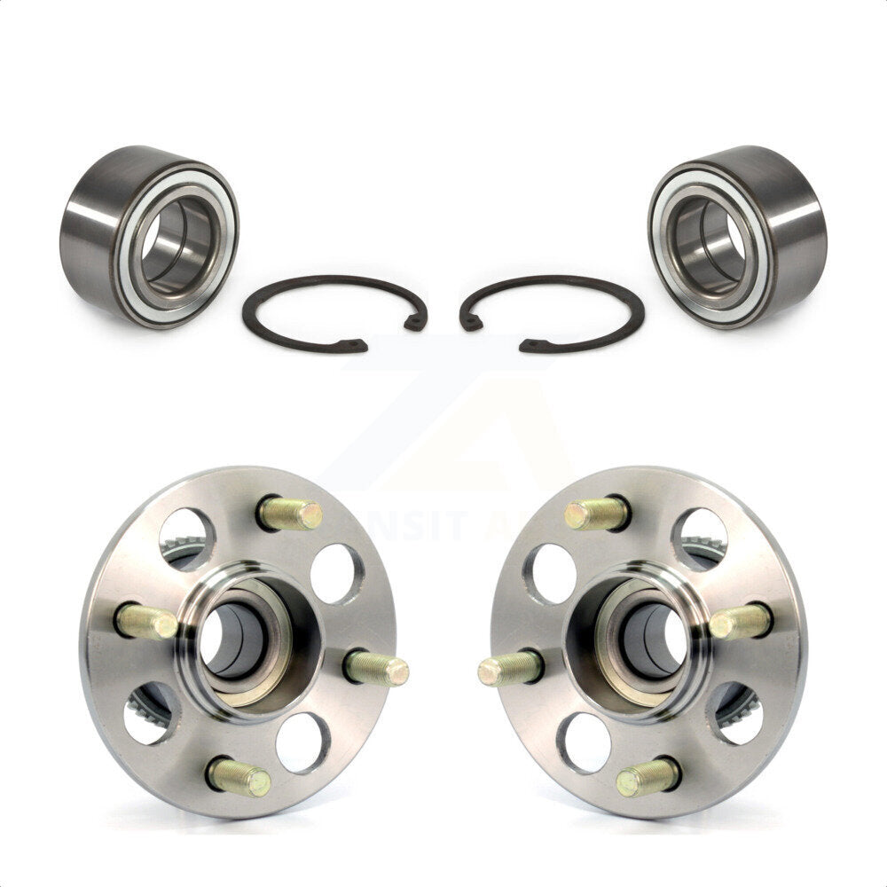 Front Rear Wheel Bearing And Hub Assembly Kit For Honda Civic K70-101544