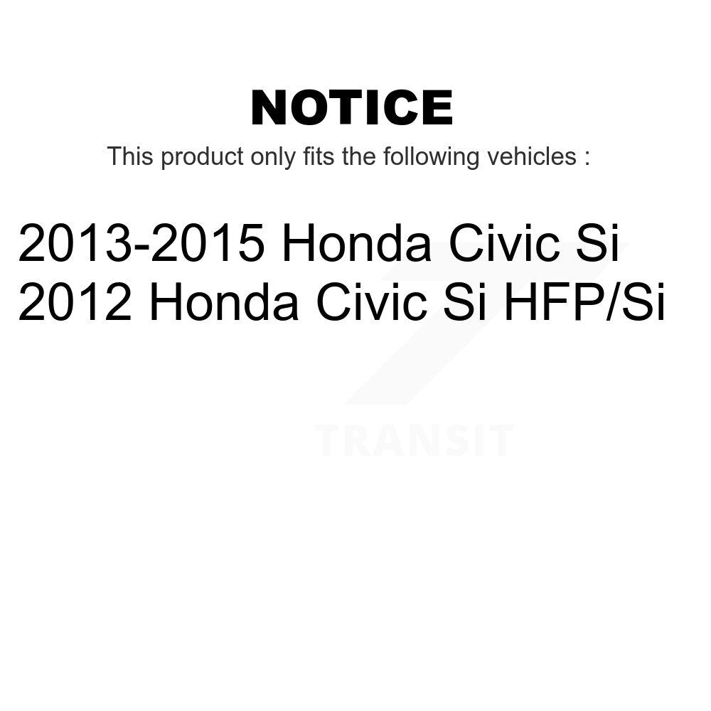 Front Rear Wheel Bearing And Hub Assembly Kit For Honda Civic K70-101680