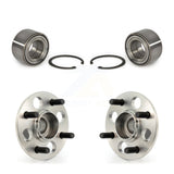 Front Rear Wheel Bearing And Hub Assembly Kit For Honda Civic del Sol Acura EL K70-101539
