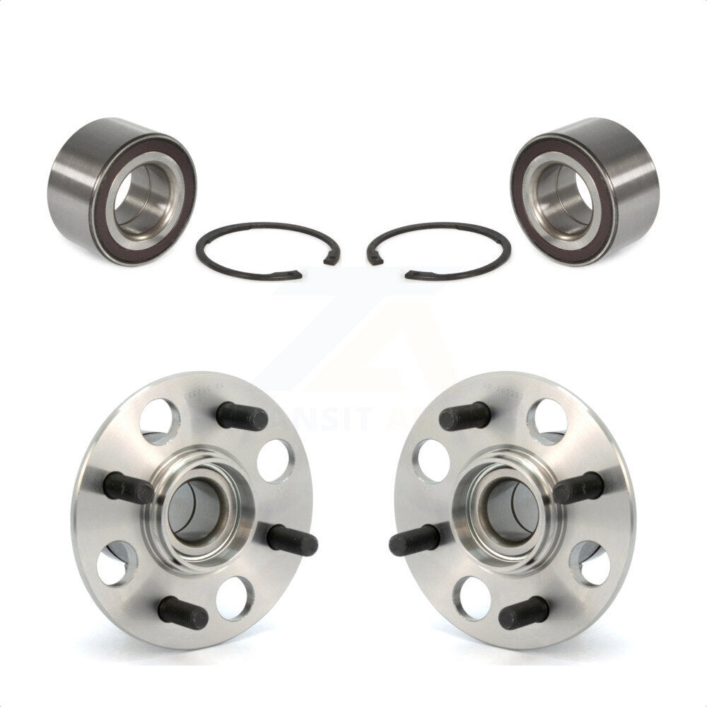 Front Rear Wheel Bearing And Hub Assembly Kit For Honda Fit Insight K70-101643