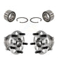 Front Rear Wheel Bearing And Hub Assembly Kit For Honda Pilot K70-101795