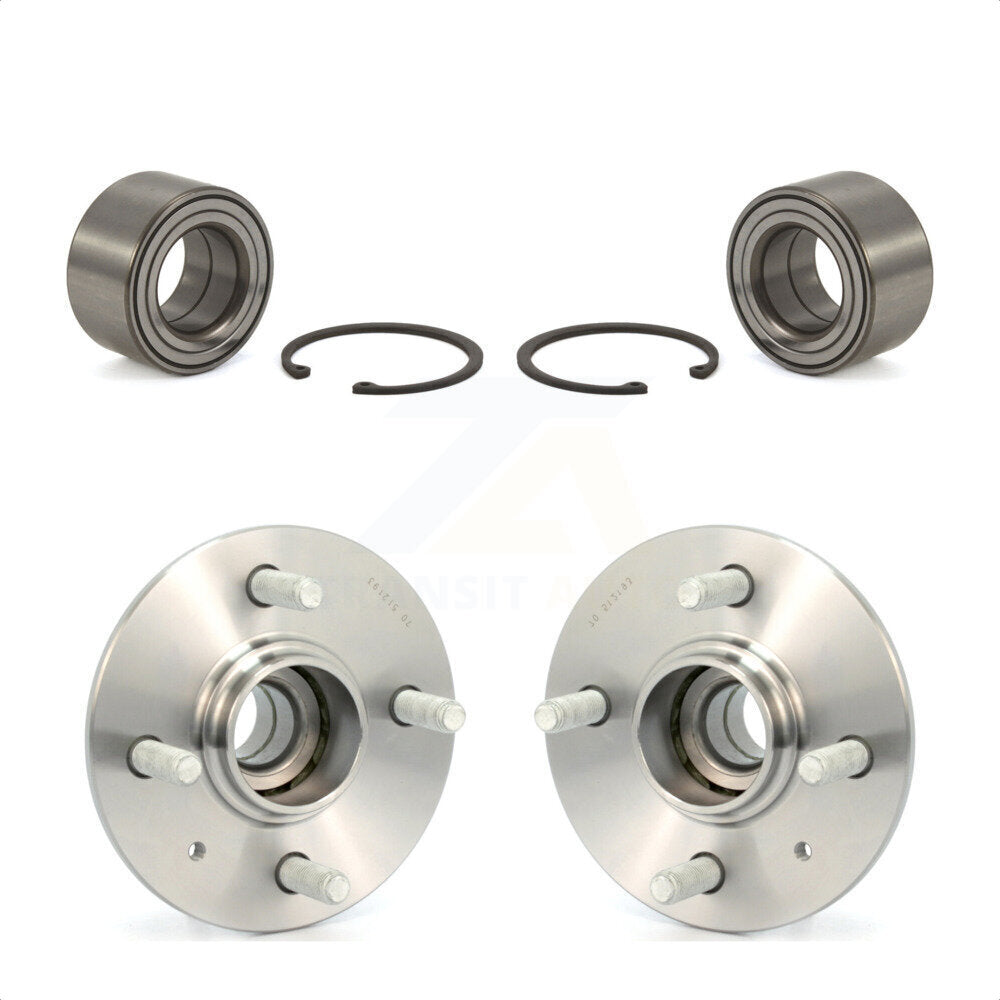 Front Rear Wheel Bearing And Hub Assembly Kit For Hyundai Accent K70-101568