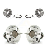 Front Rear Wheel Bearing And Hub Assembly Kit For Hyundai Sonata Kia Optima Magentis Non-ABS K70-101552