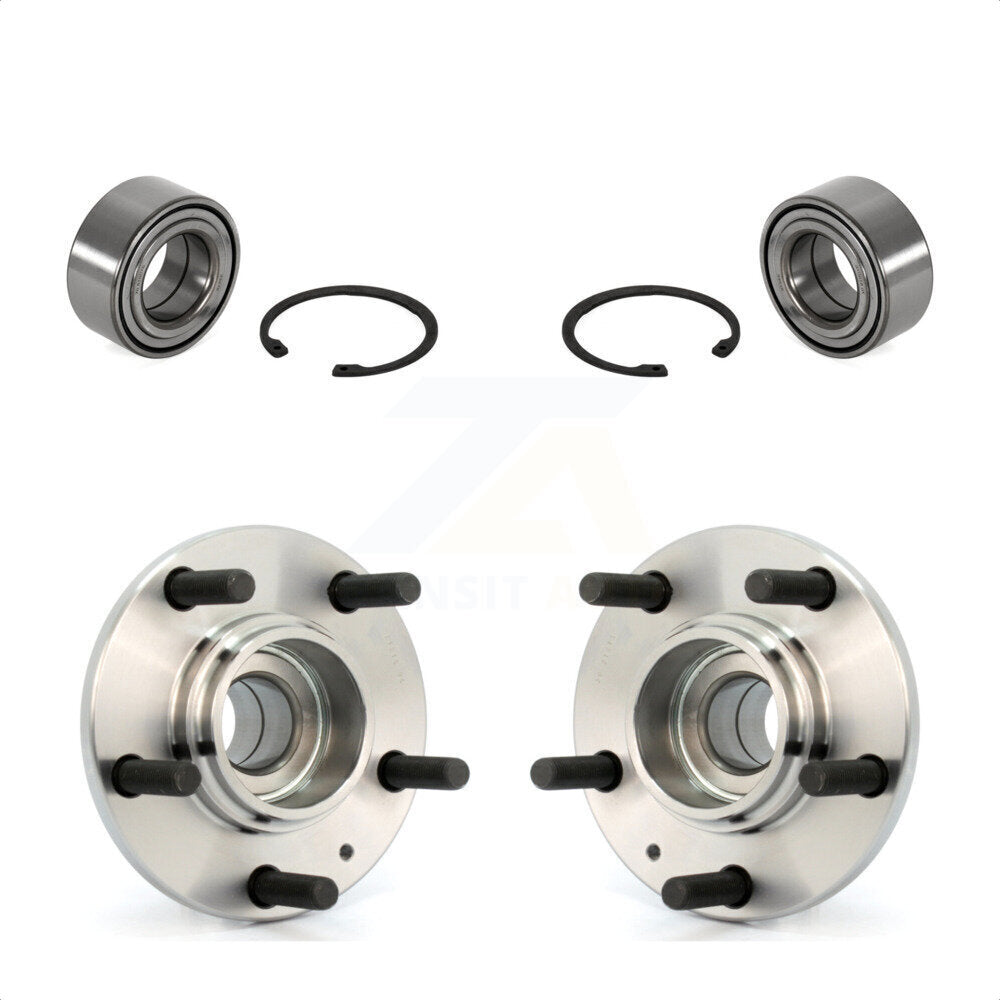 Front Rear Wheel Bearing And Hub Assembly Kit For Hyundai Tiburon K70-101612