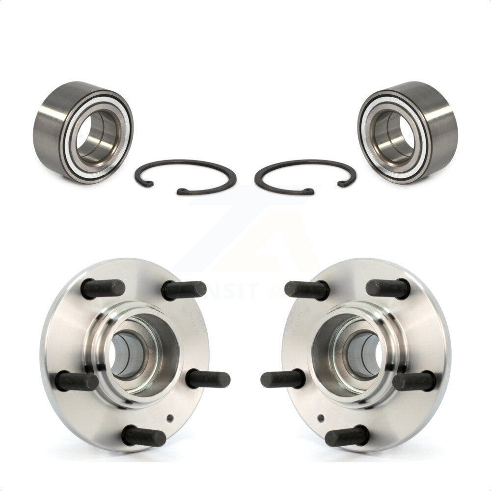 Front Rear Wheel Bearing And Hub Assembly Kit For Hyundai Tiburon K70-101617