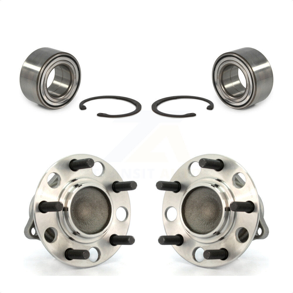 Front Rear Wheel Bearing And Hub Assembly Kit For Jeep Patriot Compass Dodge Caliber K70-101633