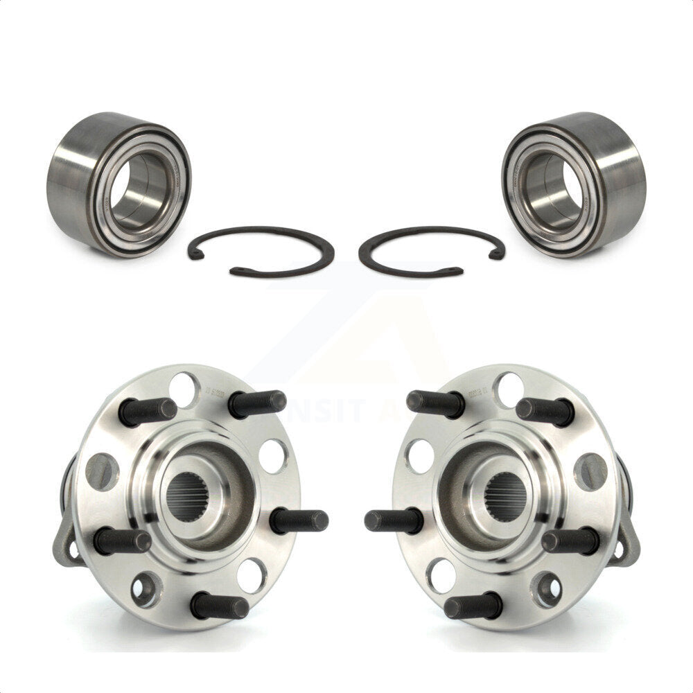 Front Rear Wheel Bearing And Hub Assembly Kit For Jeep Patriot Compass Dodge Caliber K70-101634