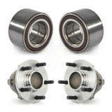 Front Rear Wheel Bearing And Hub Assembly Kit For Mazda 3 5 Sport K70-101660