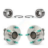 Front Rear Wheel Bearing And Hub Assembly Kit For Mazda 3 Non-ABS K70-101531