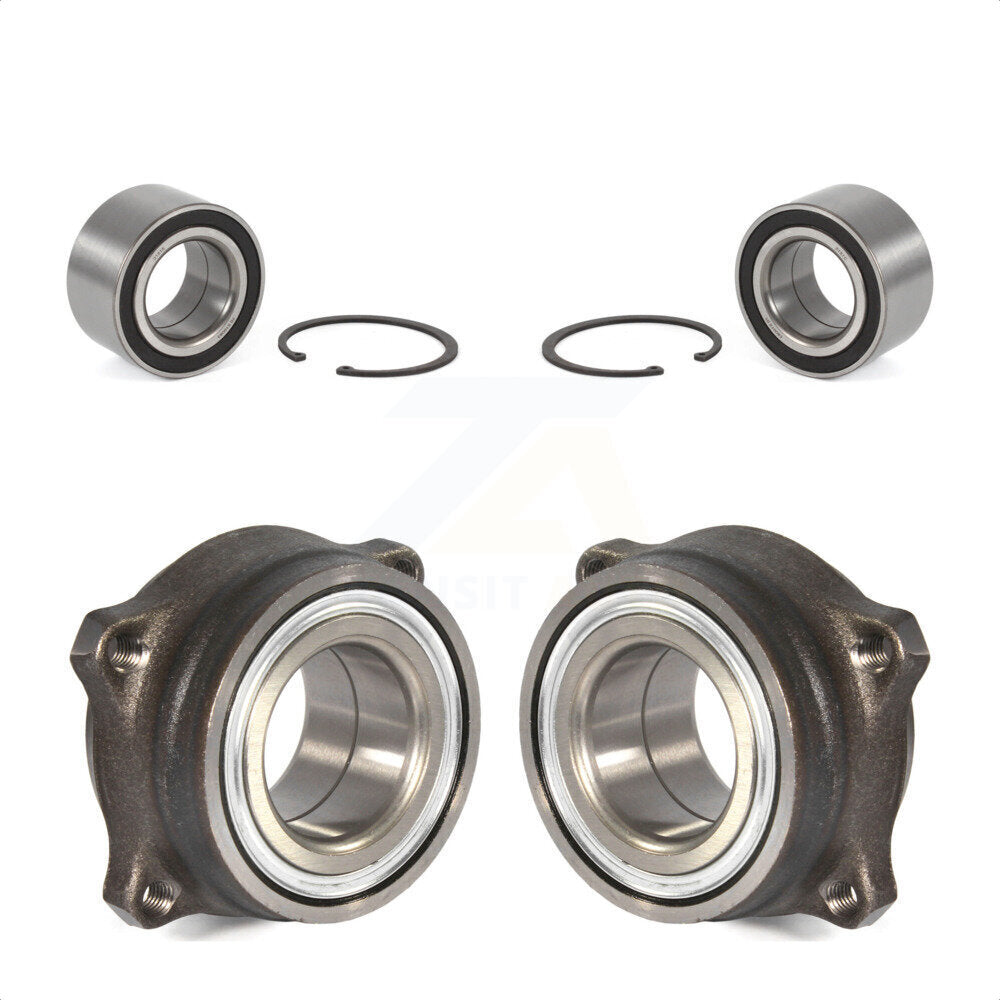 Front Rear Wheel Bearing And Hub Assembly Kit For Mercedes-Benz E350 E320 E500 E550 S450 E280 K70-101621