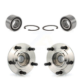 Front Rear Wheel Bearing And Hub Assembly Kit For Mitsubishi Lancer Outlander K70-101619