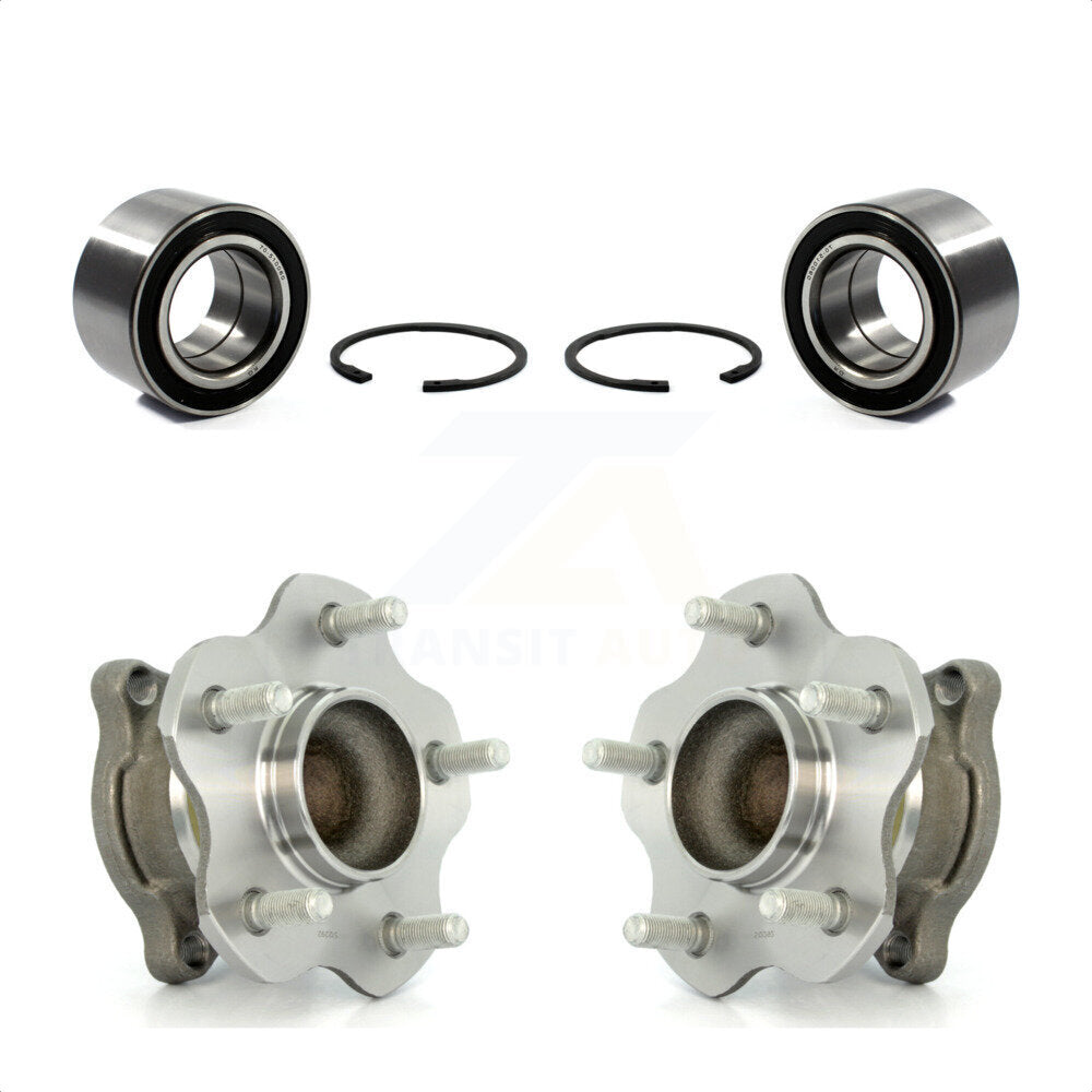 Front Rear Wheel Bearing And Hub Assembly Kit For Nissan Altima Maxima K70-101577
