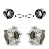 Front Rear Wheel Bearing And Hub Assembly Kit For Nissan Altima Maxima K70-101577